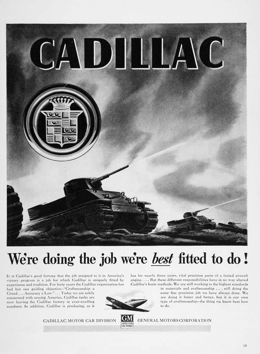 1942 - 1945 Cadillac 16